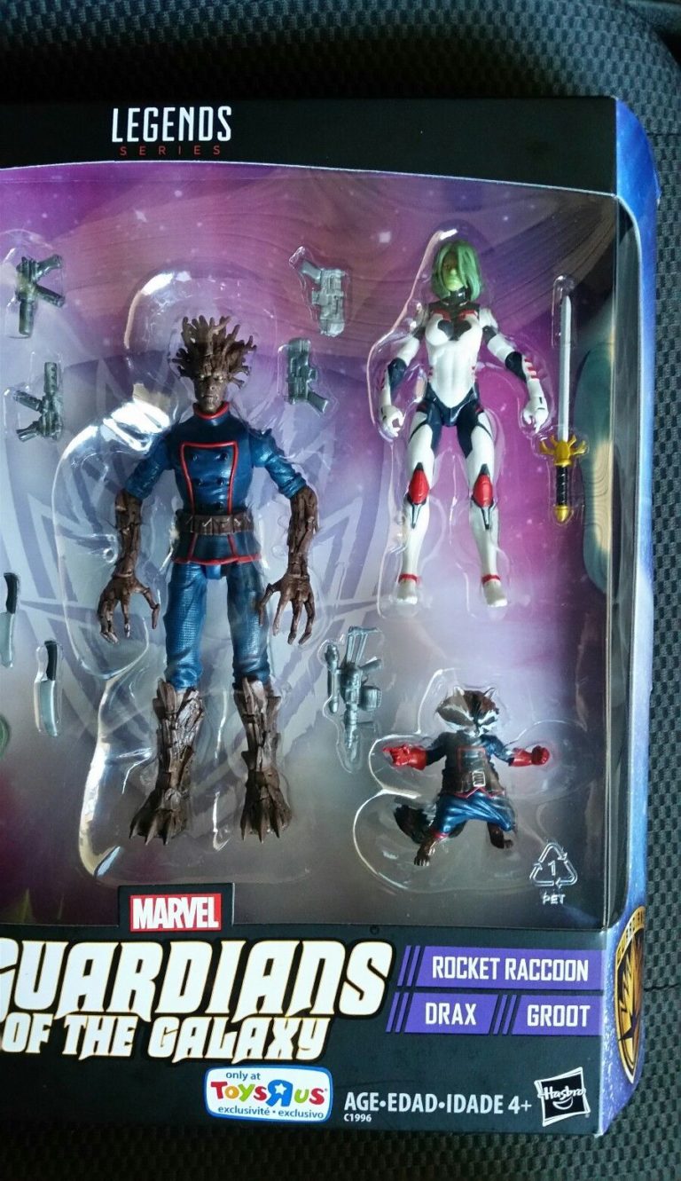 Toys R Us Exclusive Marvel Legends Guardians of the Galaxy Set ...