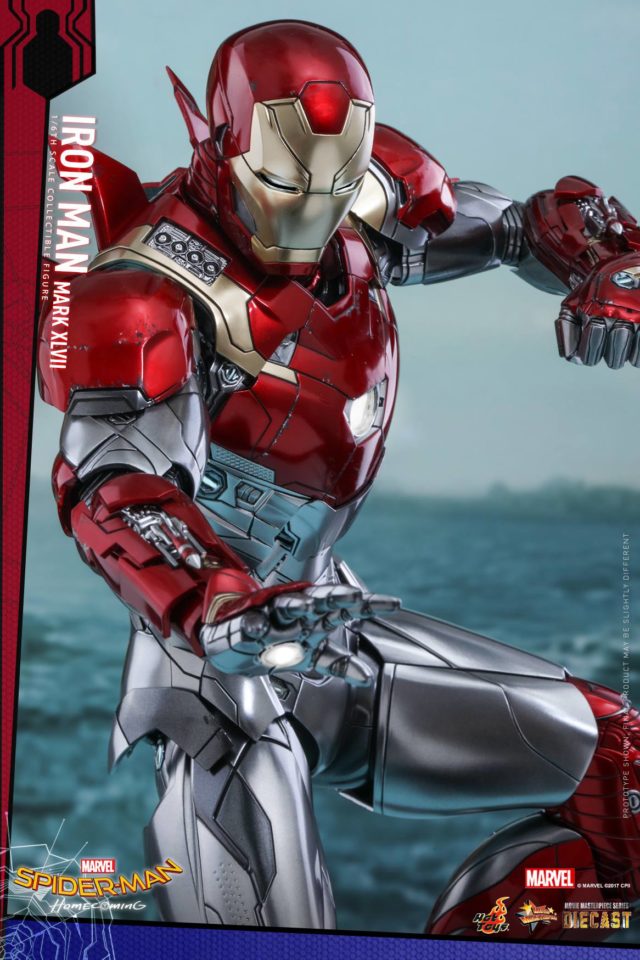 Iron Man Mark 47 Hot Toys Figure Die-Cast MMS