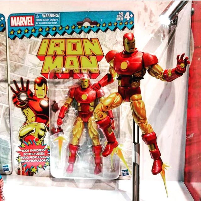 Marvel Legends Vintage Series Iron Man SDCC 2017