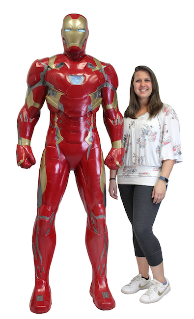 NECA Life Size Iron Man Civil War Armor Foam Figure