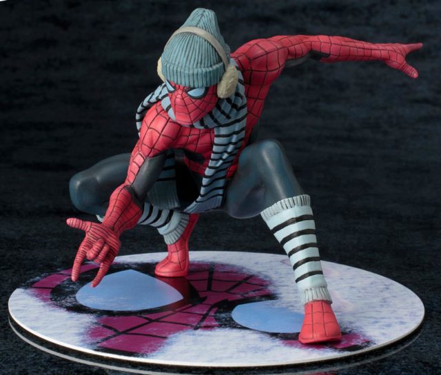 Spider-Man Winter Gear Kotobukiya NYCC 2017 Exclusive ARTFX Statue