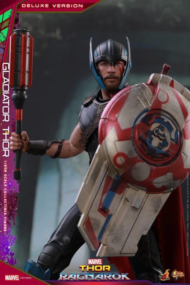 Thor Ragnarok Hot Toys Mace and Shield