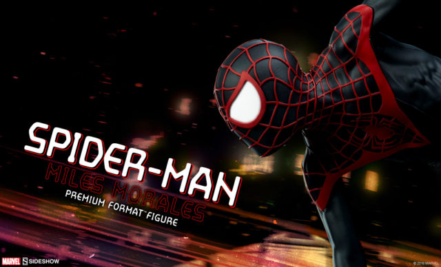 Sideshow Miles Morales Spider-Man Premium Format Figure 12 Days of Sideshow
