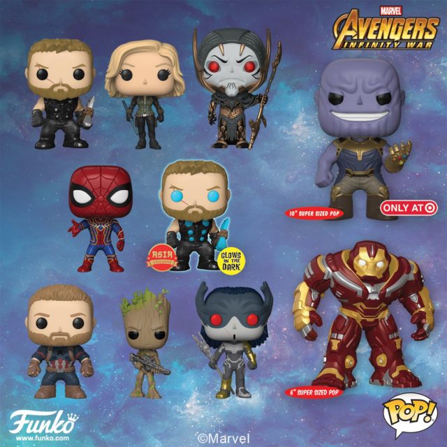 Funko Avengers Infinity War POP Vinyls Figures Hulkbuster Iron Man