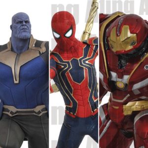 infinity war statues