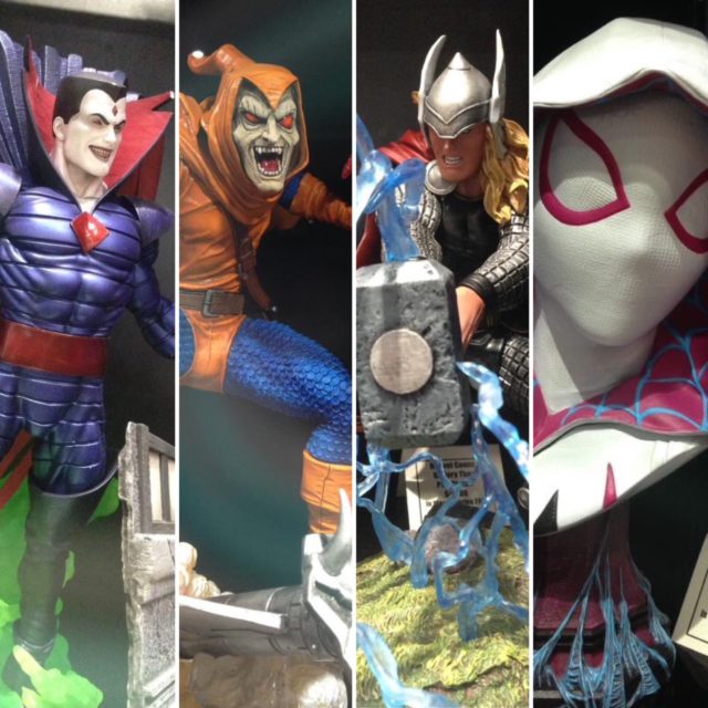 SDCC 2018 Diamond Select Toys Marvel Statues and Busts