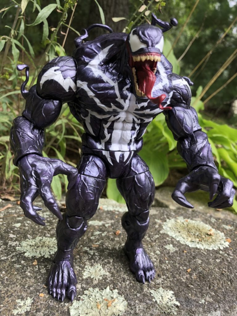 marvel legends monster venom chest stripped