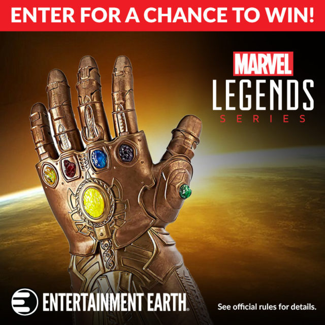Life-Size Marvel Legends Infinity Gauntlet Giveaway