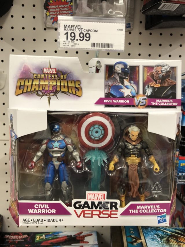 Contest of Champions Civil Warrior vs. Collector Figures Two-Pack