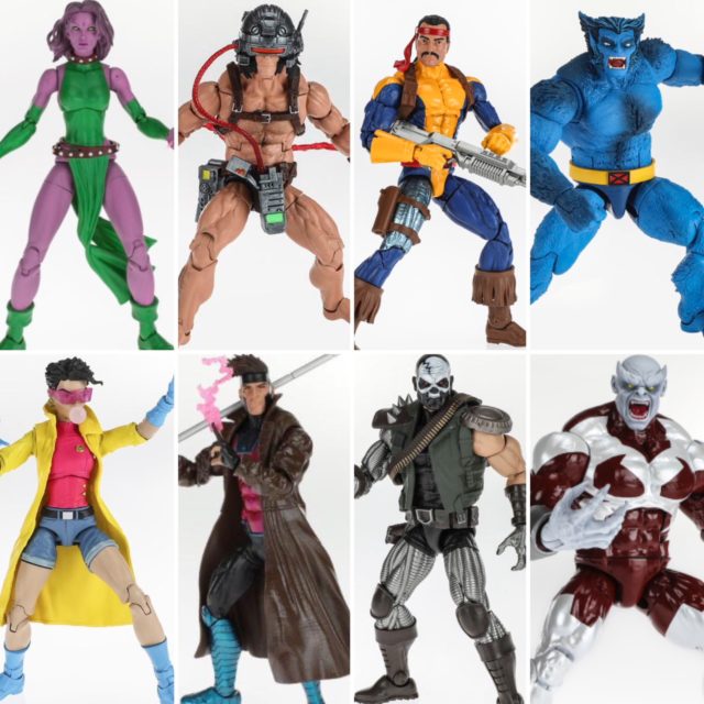 Marvel Legends 2019 X-Men Caliban Series Figures Lineup