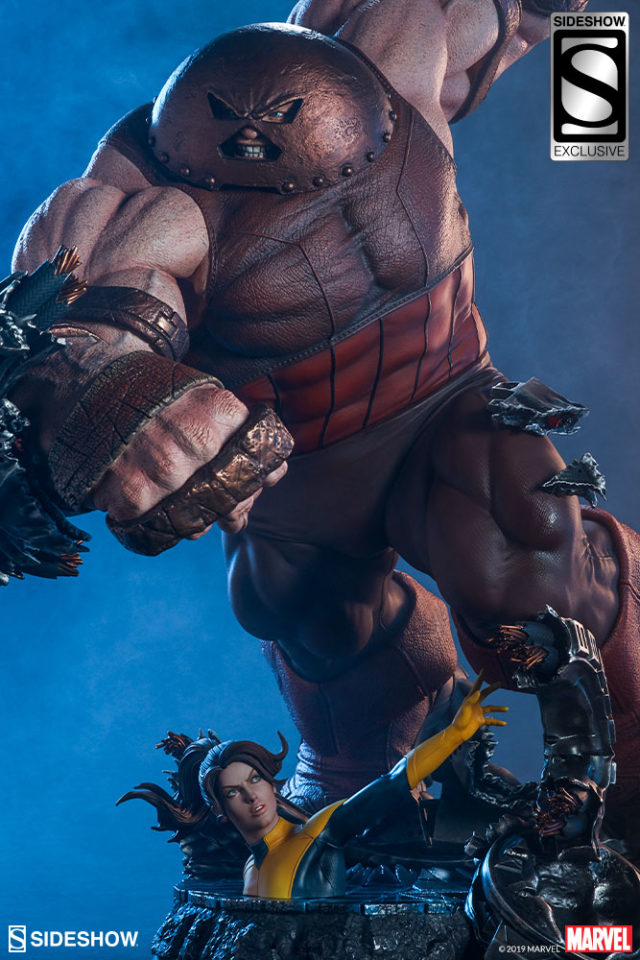 Sideshow Exclusive Juggernaut Maquette with Kitty Pryde Statue