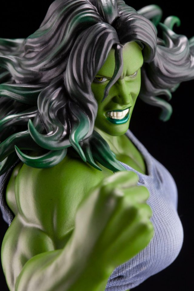 Close-Up of Koto She-Hulk Premier ARTFX Statue