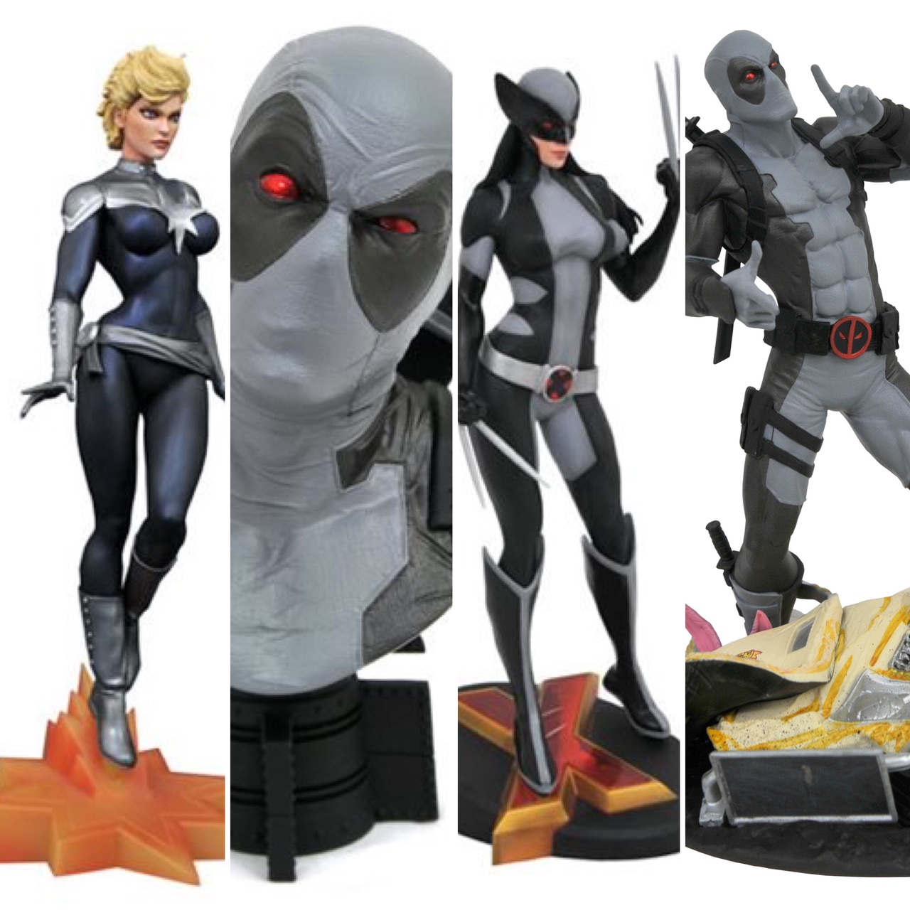 Statuetta Marvel Gallery Diamond Select: Captain Carter In PVC, 25 Cm