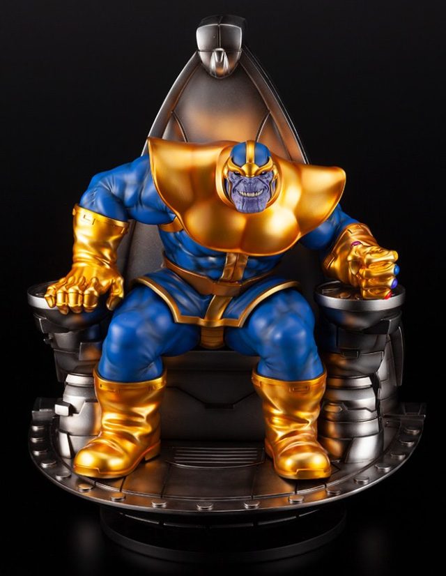 Kotobukiya Thanos on Throne Fine Art Statue
