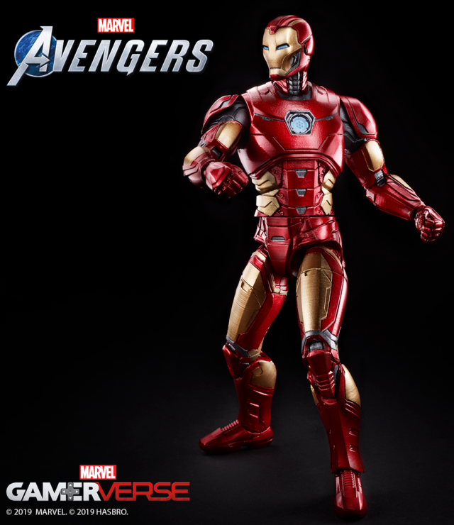Hasbro Avengers Game Iron Man GamerVerse Marvel Legends Figure