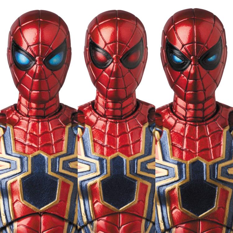 MAFEX Avengers Endgame Iron Spider Figure & Nano Gauntlet Photos & Order  Info! - Marvel Toy News