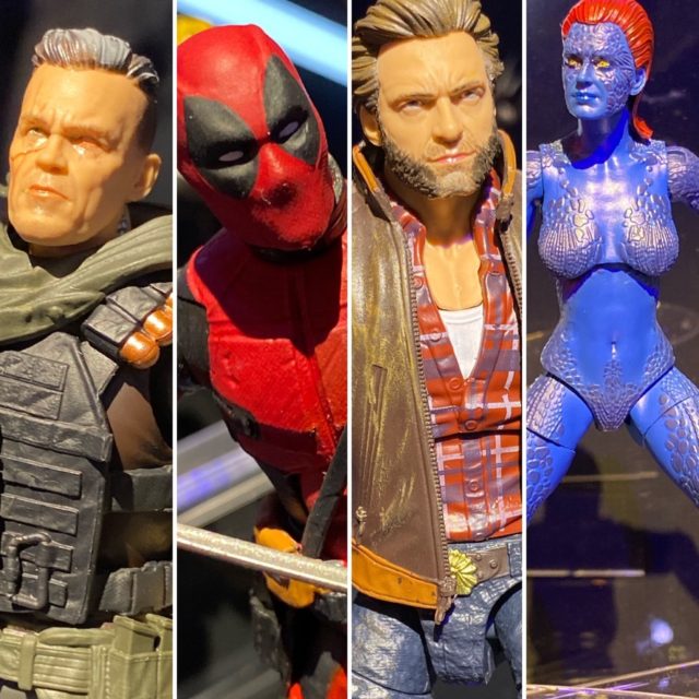 New York Toy Fair 2020 Marvel Legends X-Men Deadpool Movie Figures Revealed