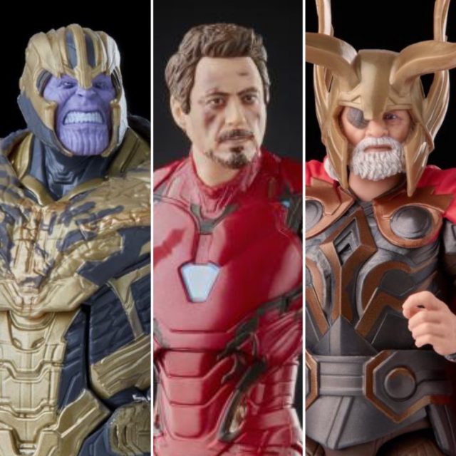 Hasbro 2021 Marvel Legends Infinity Saga Thor Iron Man Thanos Movie Figures MCU