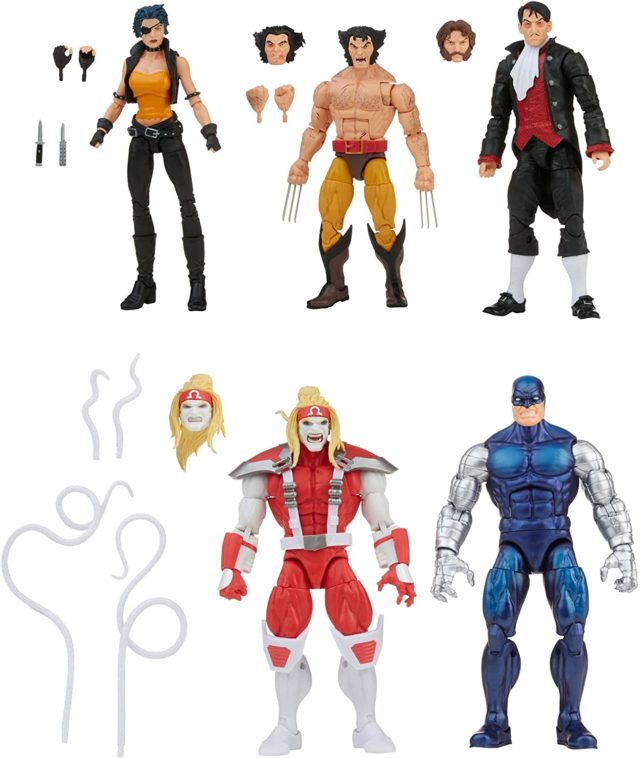 Amazon Wolverine Marvel Legends 5-Pack 6 Inch Figures