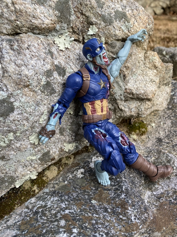 Marvel Legends Zombie Captain America Figure REVIEW (What If? Watcher ...