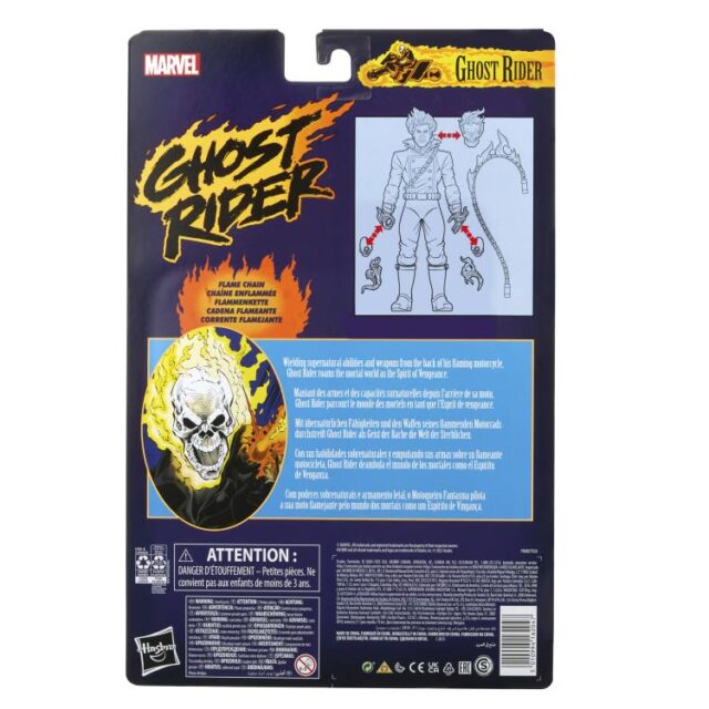 First Ghost Rider Toy Marvel Legends Retro Ghost Rider & Disney+ She-Hulk Figures Up for ...