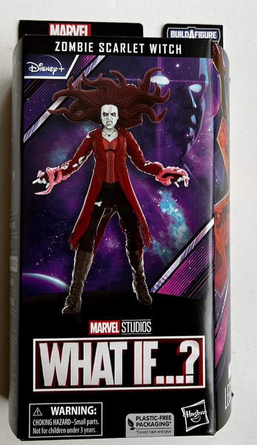 Hasbro What If Marvel Legends Scarlet Witch Zombie Box Front