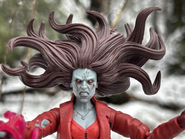 Zombie Scarlet Witch Marvel Legends Head Sculpt