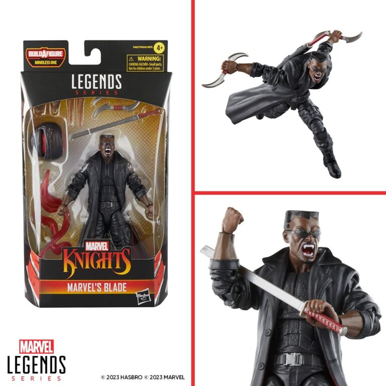 SDCC 2023: Marvel Legends Mindless One Series Up for Order! Blade! Luke ...