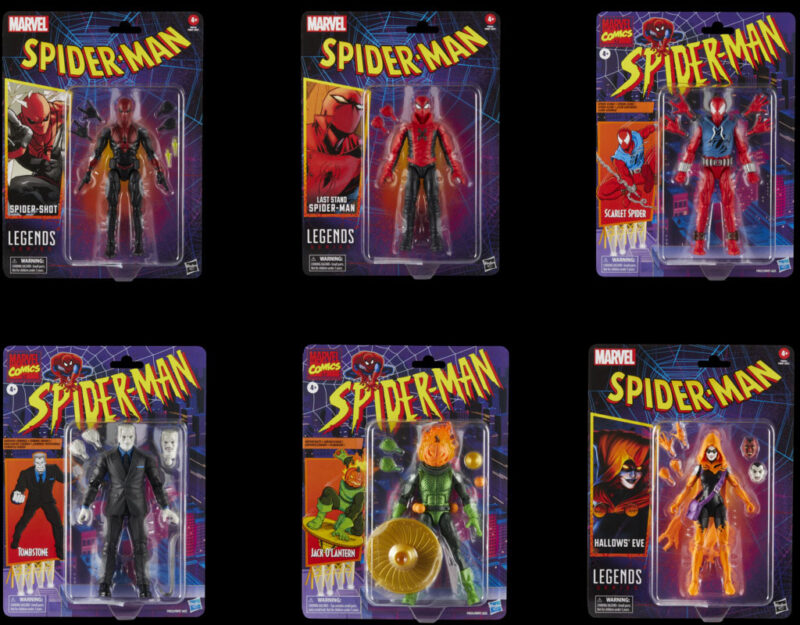 More Spider-Man Marvel Legends 2024 Figures Up for Order! Tombstone ...