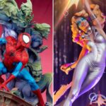 Sideshow Dazzler & Spider-Man Premium Format 1/4 Statues Up for Order!