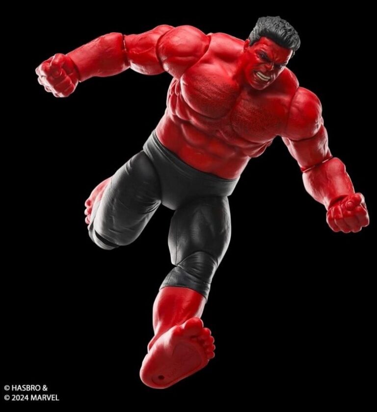 Marvel Captain America Brave New World - Figurine Titan Hero Deluxe Red Hulk 5010996204837