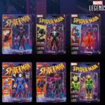 Spider-Man Retro Marvel Legends 2025 Figures Pre-Order! Kaine! Chameleon! Electro!