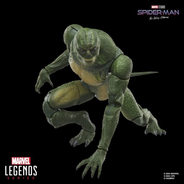 Figura exclusiva da Amazon do Homem-Aranha Marvel Legends Lizard