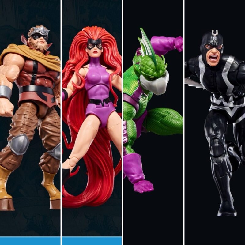 Marvel Legends Inhumans 2-Pack Figures Gorgon Medusa Triton Black Bolt 2025