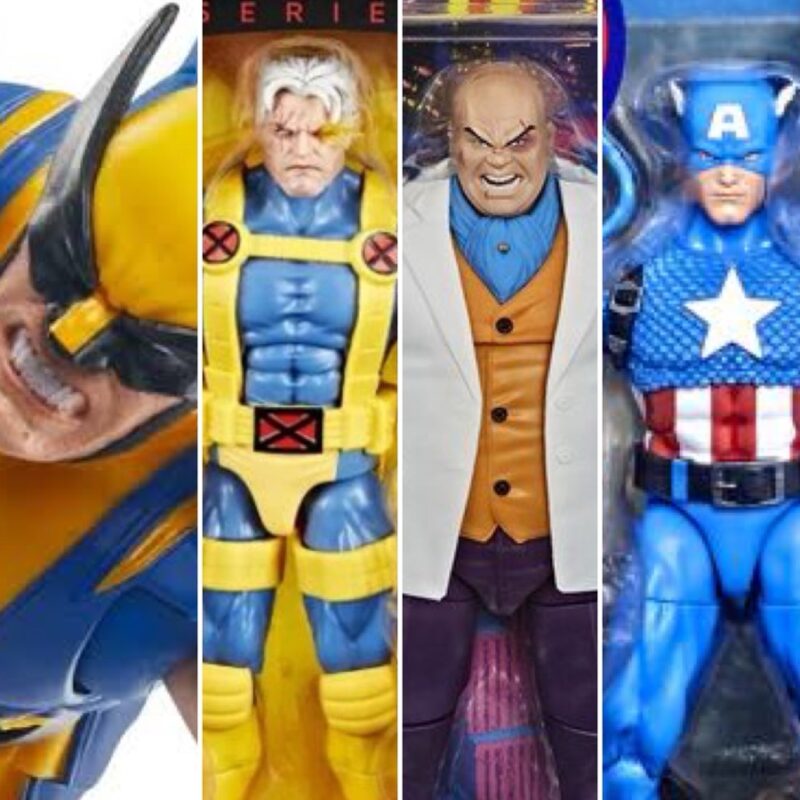 Marvel Legends Reissues Retro Kingpin 20th Captain America Cable Astonishing Wolverine