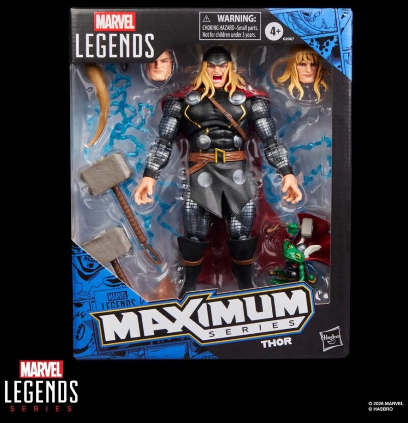 Maximum Marvel Legends Thor Figure Packaged in Box