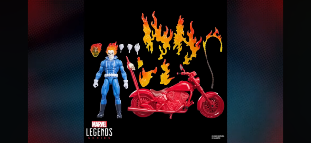 Pre Code Classic Ghost Rider 2026 Marvel Legends Classic Ghost Rider & Red Motorcycle Up for Order ...