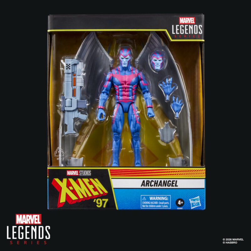 Marvel Legends X-Men 97 Archangel Figure Packaged