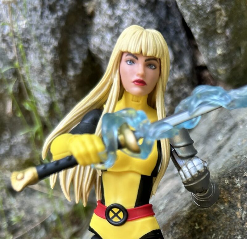 Close-Up of Marvel Legends Secret Wars Magik Retro 6 Inch Figure 2026 New Mutants