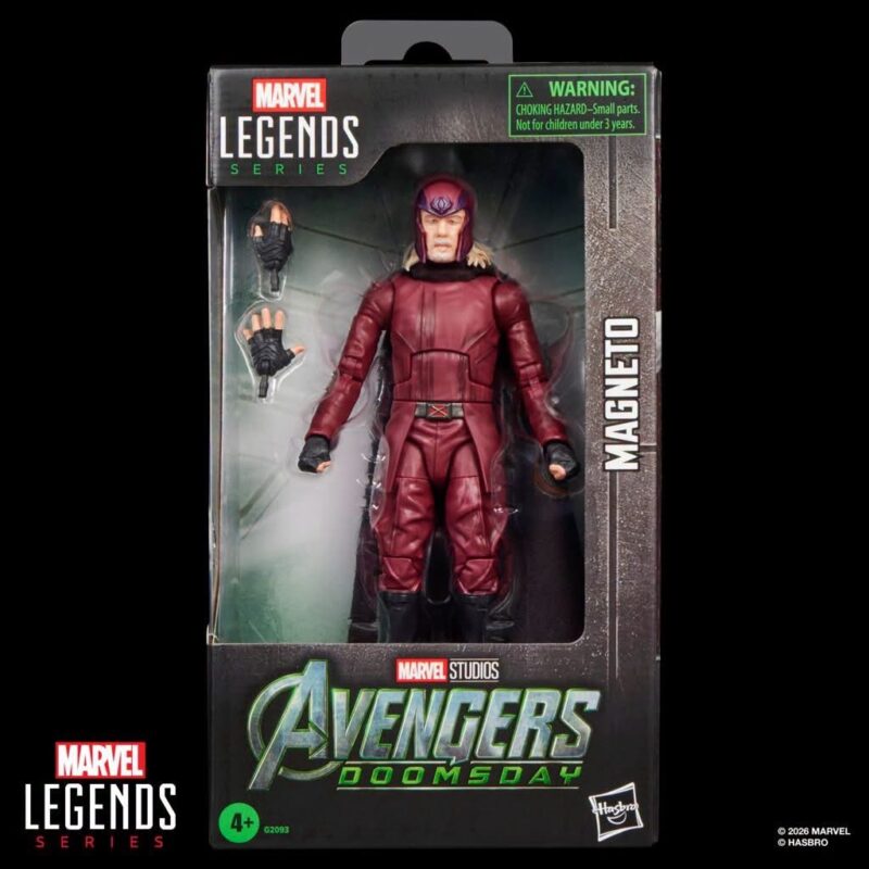 Amazon Exclusive Magneto Doomsday Marvel Legends Figure Packaged