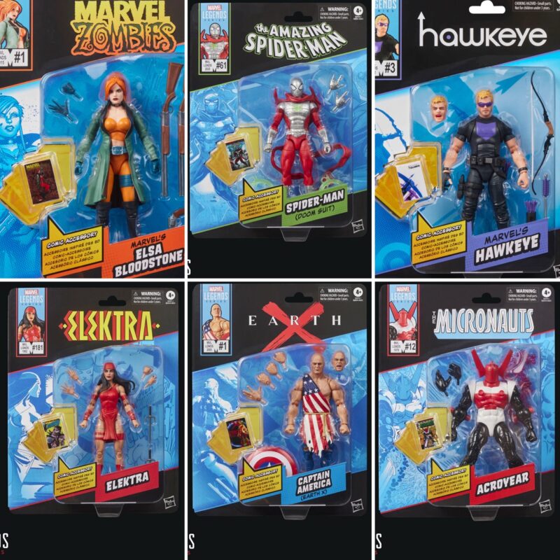 Marvel Legends 2026 Mini Comics Wave 3 Figures Set