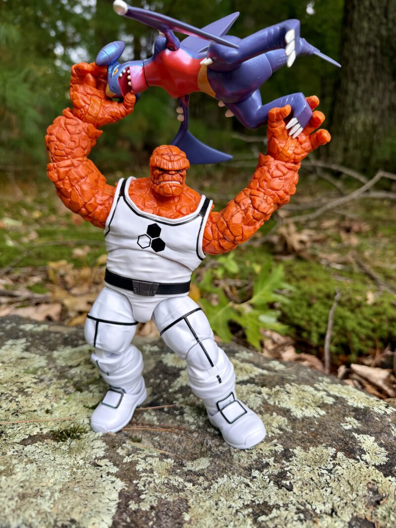 Marvel Legends Thing Future Foundation Figure Throwing Pokemon Garchomp